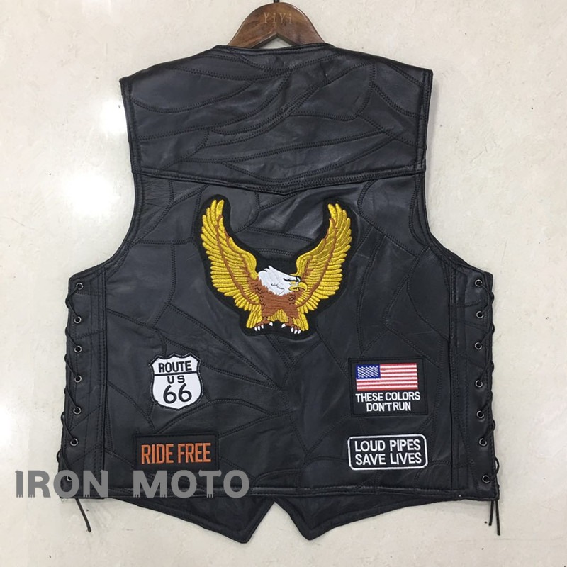 Motorcycle Gear Vest - NEW Motorcycle Vests Men Cafe Moto