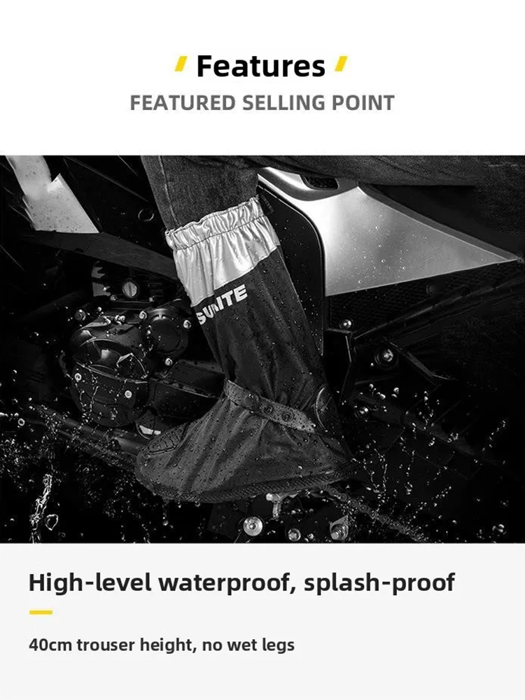Motorcycle Gear Outfit - Motorcycle Waterproof Outfit Shoes Cover Motorcyclist