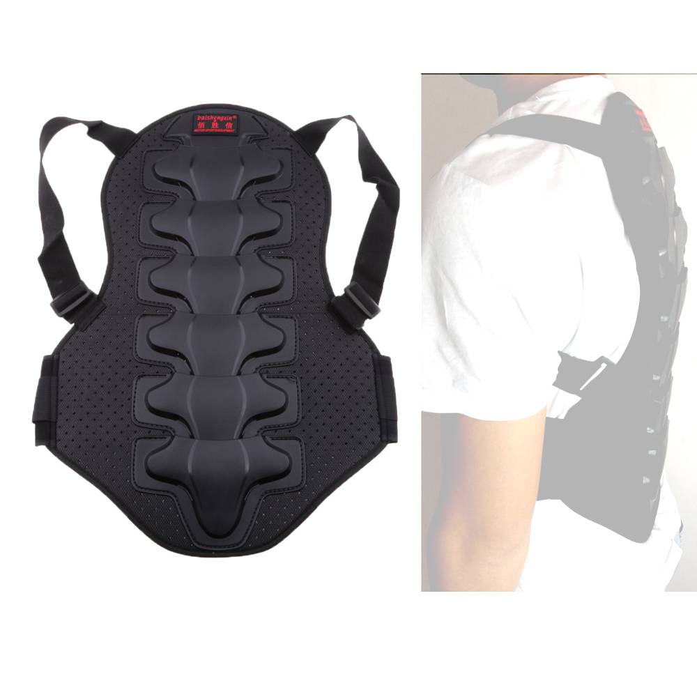 Motorcycle Gear Vest - Motorcycle Bicycle Back Protector Racing Anti-fall
