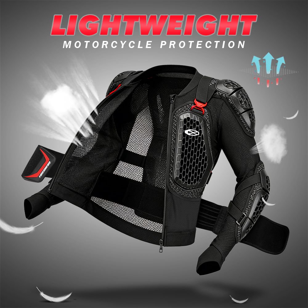 Motorcycle Gear For Summer - Summer Breathable Motorcycle Jacket Full Body
