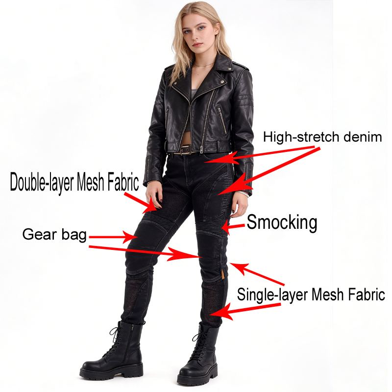 Summer Riding Pants Women Kevl - Motorcycle Gear For Summer review and price