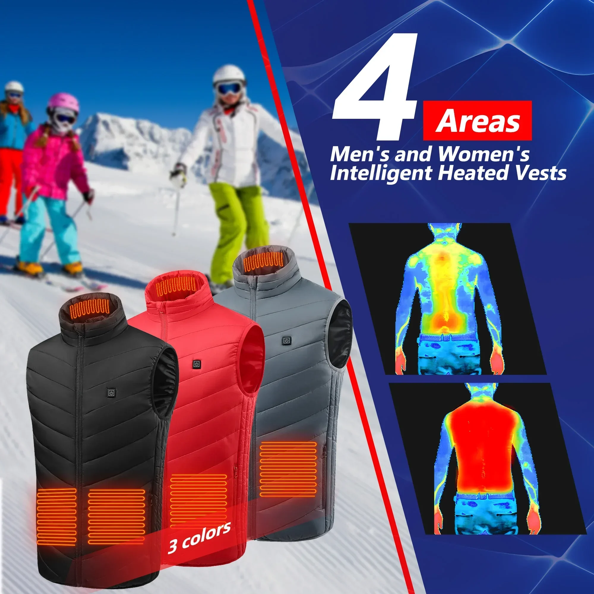 21 Heated Vest Electric Heated - Motorcycle Gear Vest review and price