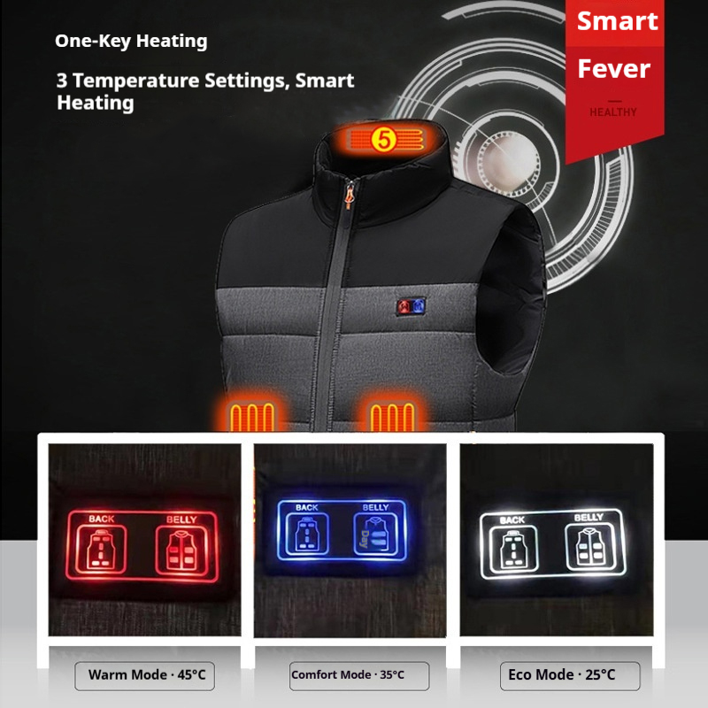 Heated Vest Unisex Charging He - Motorcycle Gear Vest review and price